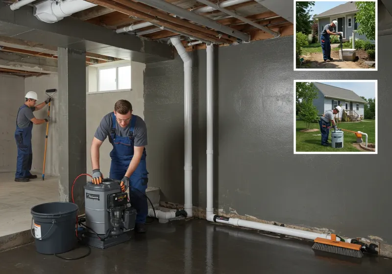 Basement Waterproofing and Flood Prevention process in Gilford, NH